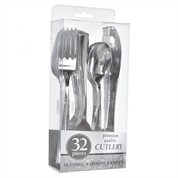 Cubiertos plata brillante (32)