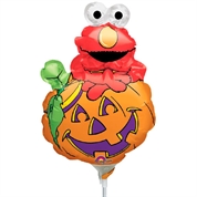 Globo Elmo y calabaza palito