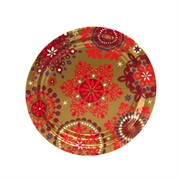 Platos Navidad tesoro grandes (8)