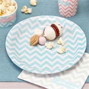 Platos chevron grandes (8)