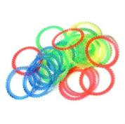 Pulseras aros colores (25)