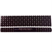 Rollo papel craft negro estrellas