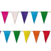 Banderín colores papel 5m