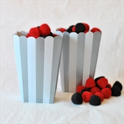 Cajitas palomitas rayas plata (5)