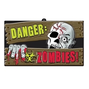 Decorado peligro zombie
