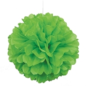 Decorado pompón verde claro