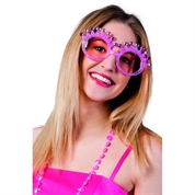 Gafas rosa joyas