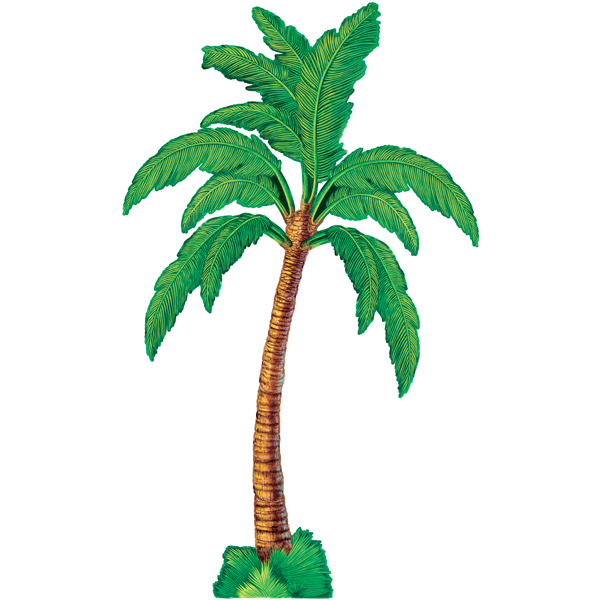 un decorado para una fiesta tropical