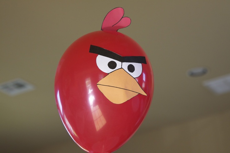 globos latex Angry Birds stuffandthings