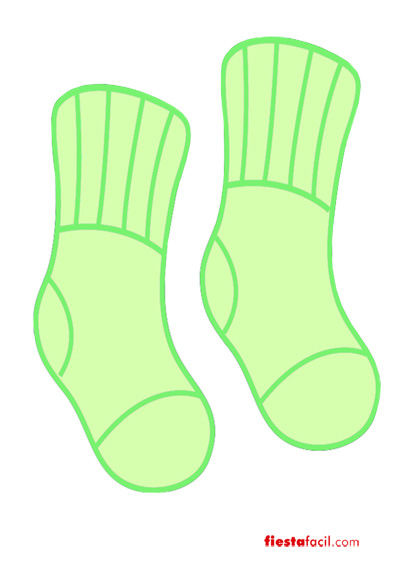 calcetines verdes
