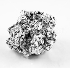Pelota papel de aluminio