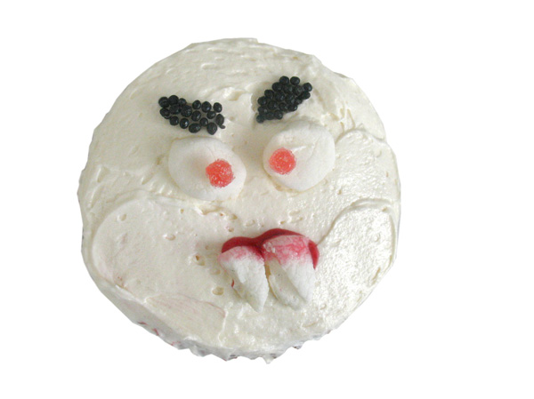 cupcake vampiro para fiestas Halloween