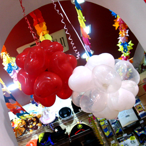 decoracion con globos para fiestas